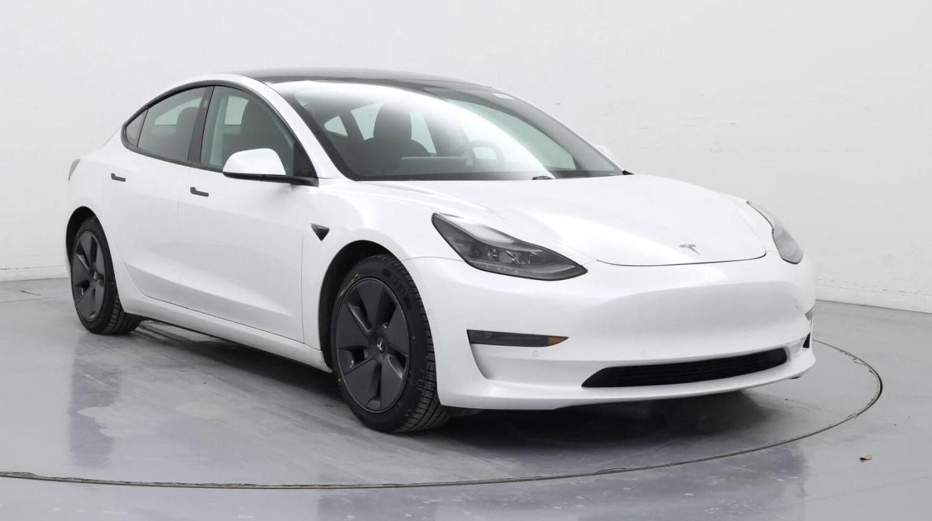 TESLA MODEL 3 2021 5YJ3E1EAXMF961332 image